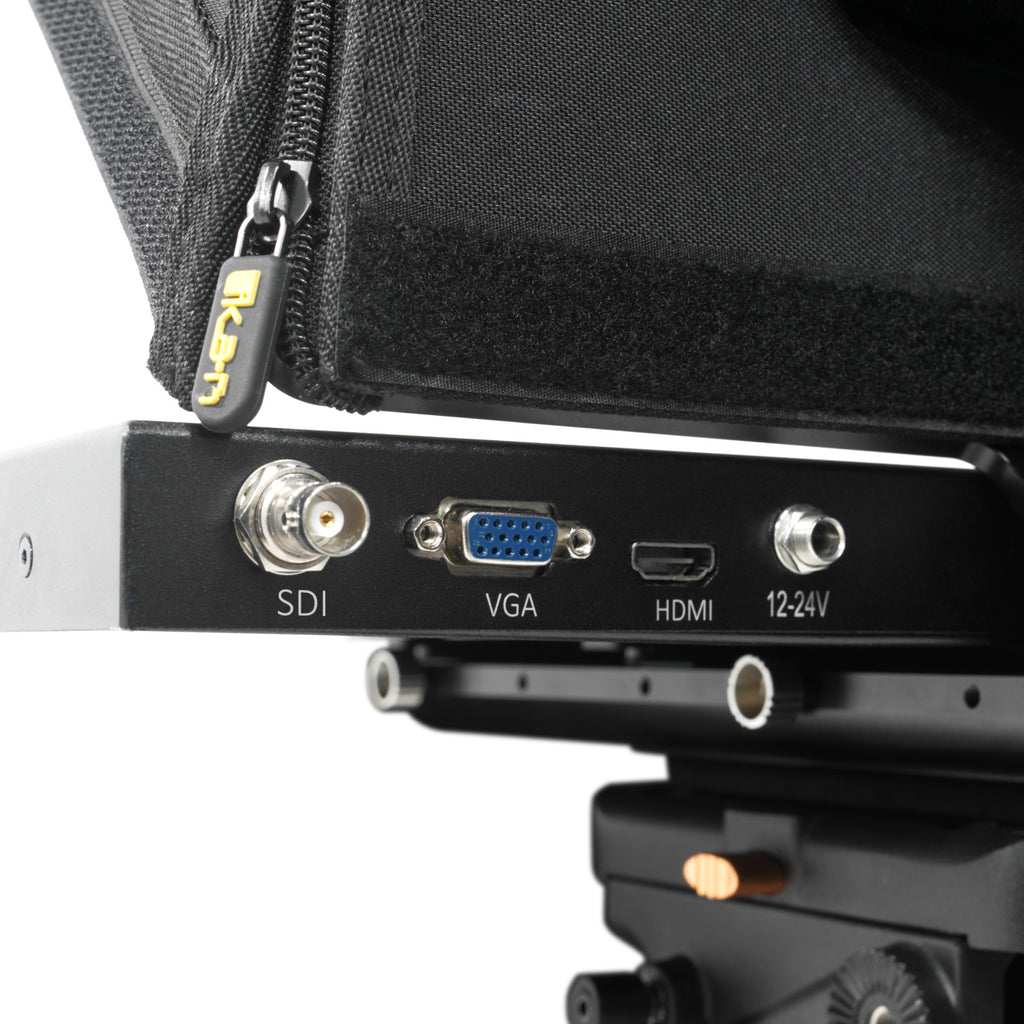 iKan PT4700S-V2-PEDESTAL 17" SDI Teleprompter Pedestal & Dolly Turnkey