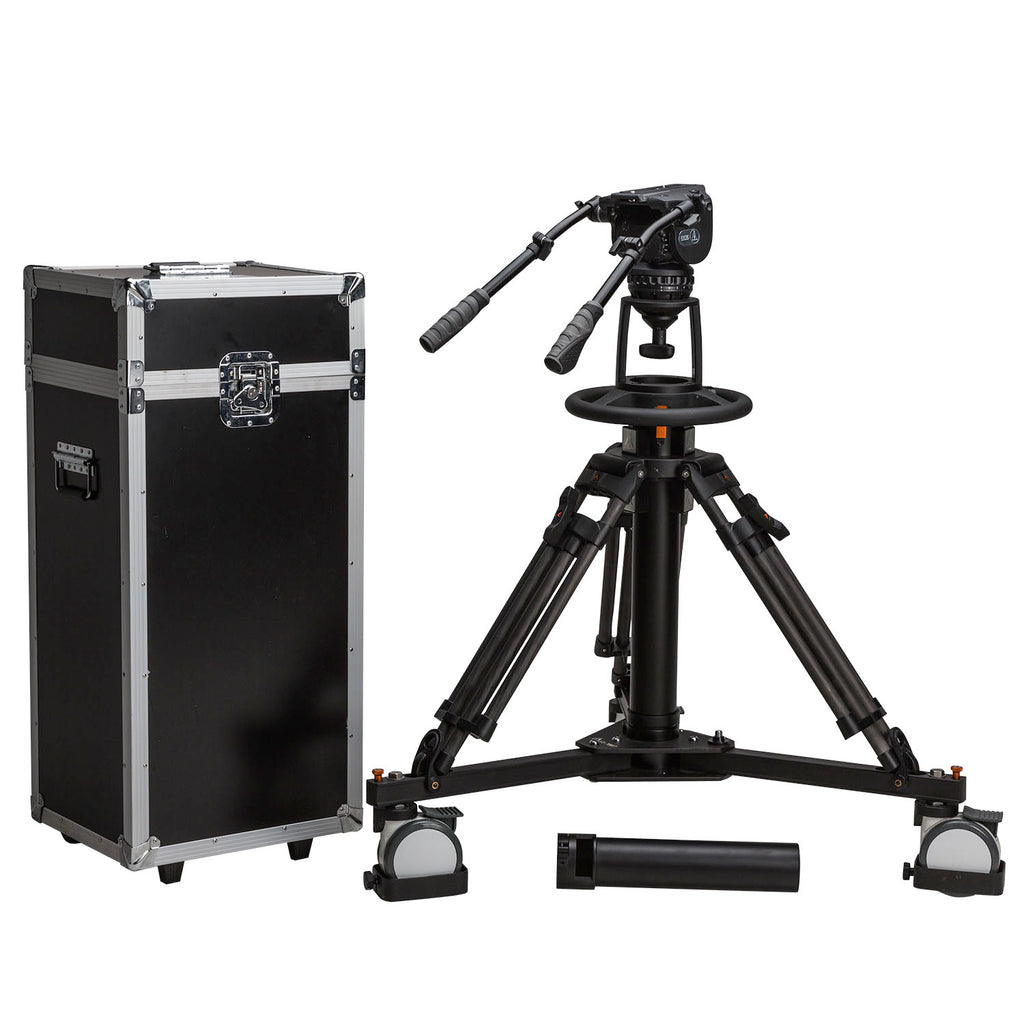 iKan PT4700S-V2-PEDESTAL 17" SDI Teleprompter Pedestal & Dolly Turnkey