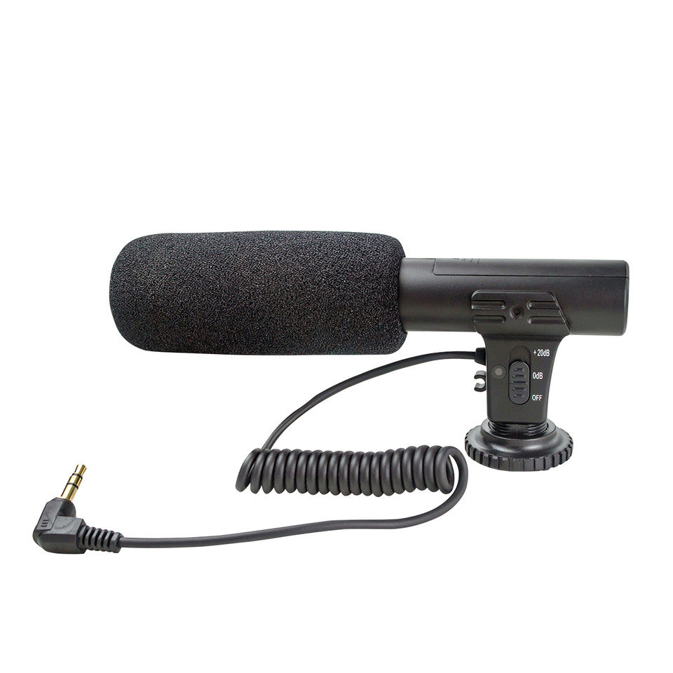 HamiltonBuhl HDV17-MIC External Microphone for Camcorders and SLR Cameras