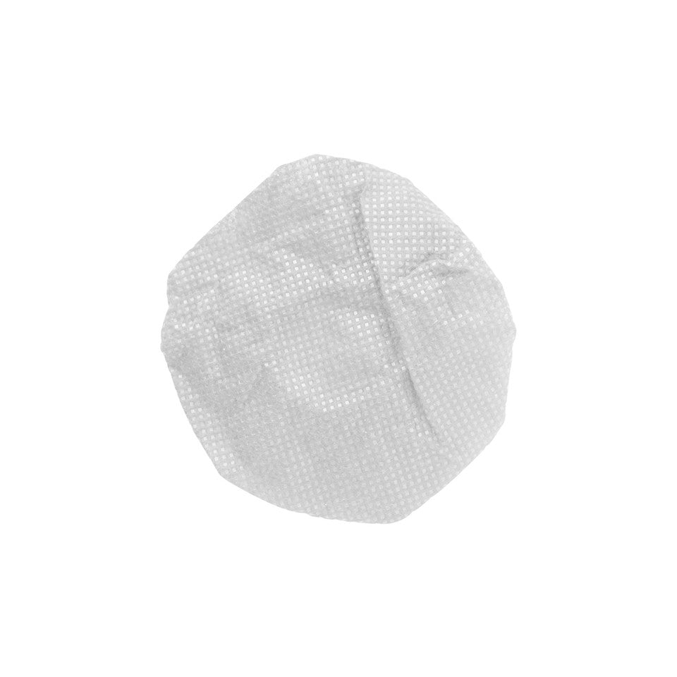 HamiltonBuhl HygenX25 Sanitary, Disposable Ear Cushion Covers for 2.5" Personal-Sized Headphones and headsets, 50 Pairs, WHITE