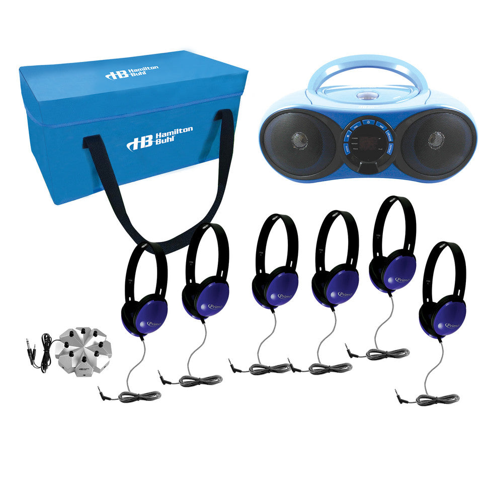 HamiltonBuhl LCMVP1 AudioMVP™ Bluetooth®/CD/FM Listening Center, 6 Station