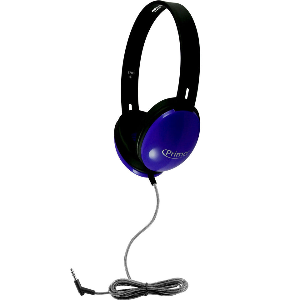 HamiltonBuhl PRM100 Primo™ Stereo Headphones - Blue
