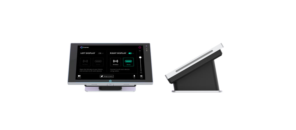Kramer KT-208WM 8–Inch Wall & Table Mount PoE Touch Panel