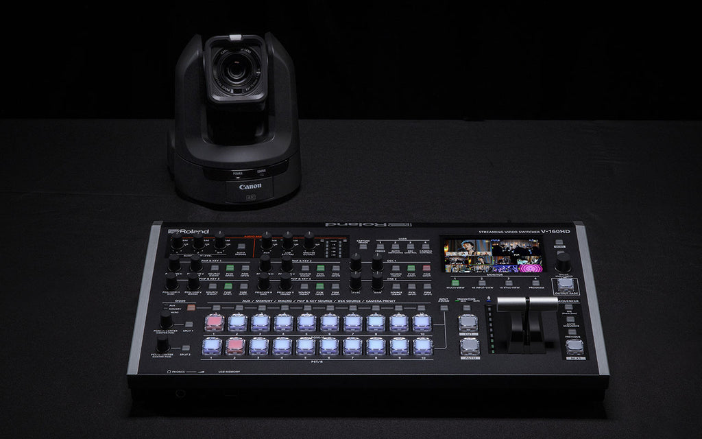 Roland V-160HD HD Streaming Video Switcher - 16 Channel