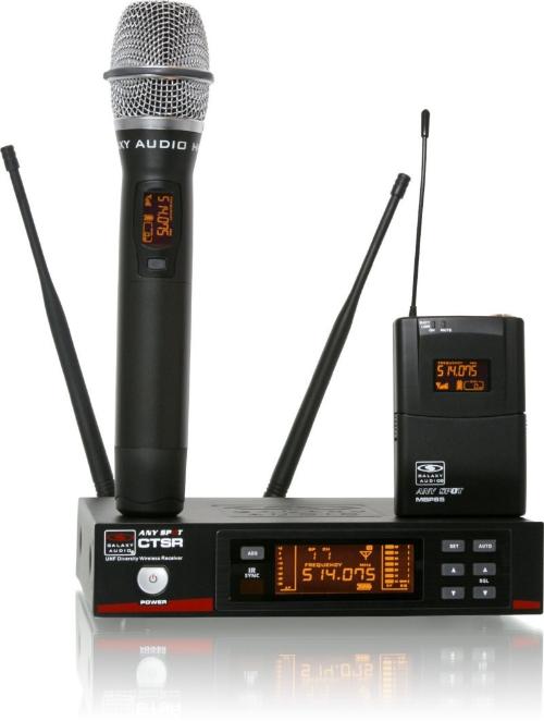 Galaxy Audio CTSR/HH85 Wireless Microphone System