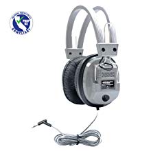 Hamilton Buhl SC7V Deluxe Stereo Headphones with 3.5mm Plug, Volume Control