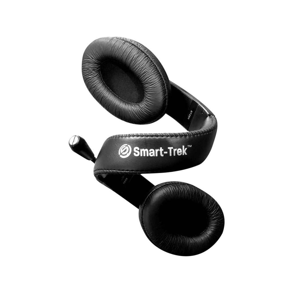 Hamilton Buhl ST2BK Smart-Trek Deluxe Stereo Headset with In-Line Volume Control