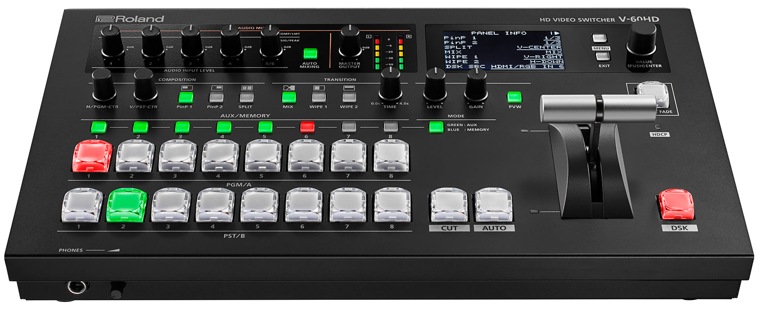 プロ仕様の6ch映像演出をこれ1台で。Roland V-60HD 完動品 V-60HD_2048x.jpg?v=1527688186