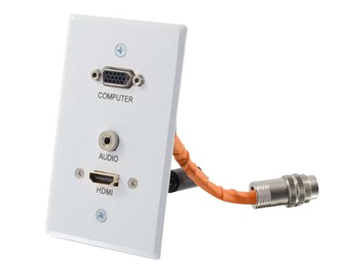 C2G HDMI/VGA/Audio Wallplate