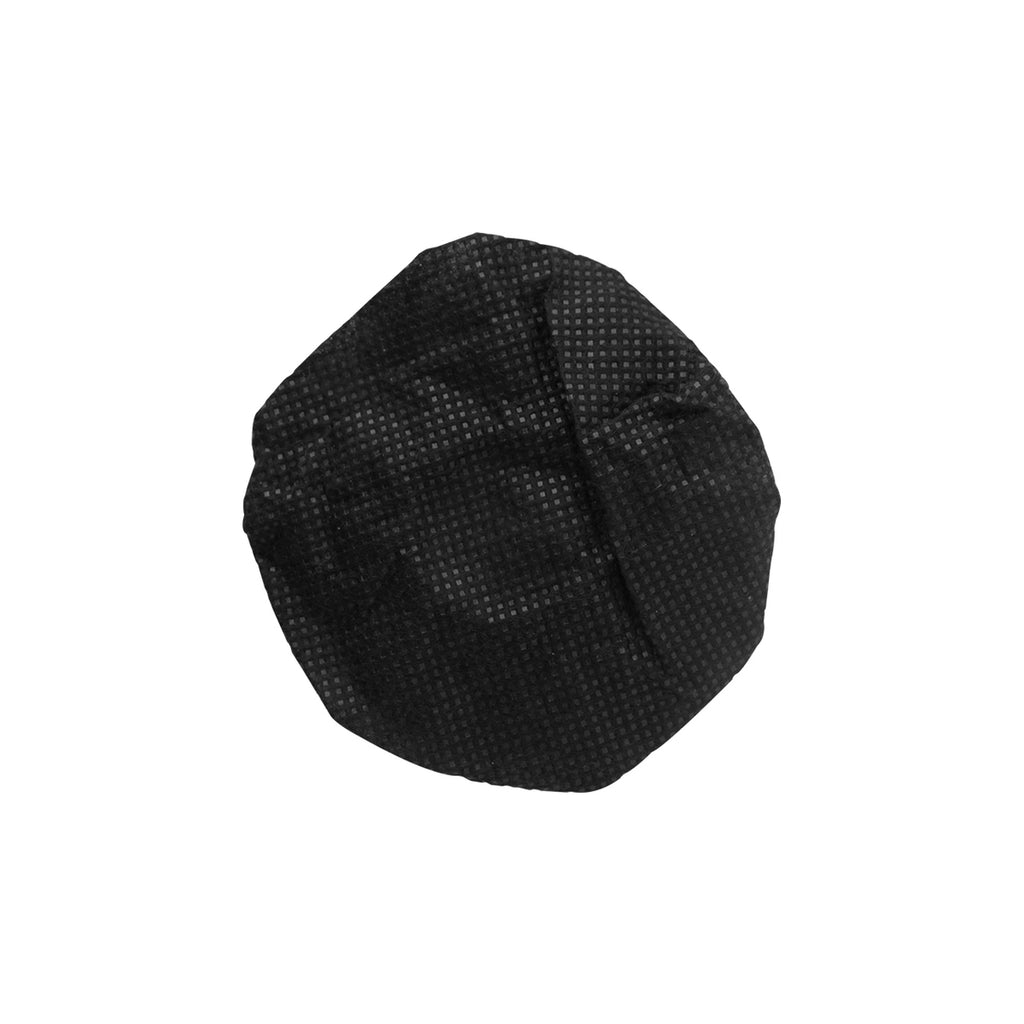 HygenX Sanitary Ear Cushion Covers (4.5" Black, Master Carton - 600 Pairs) - for Over-Ear Headphones and Headsets